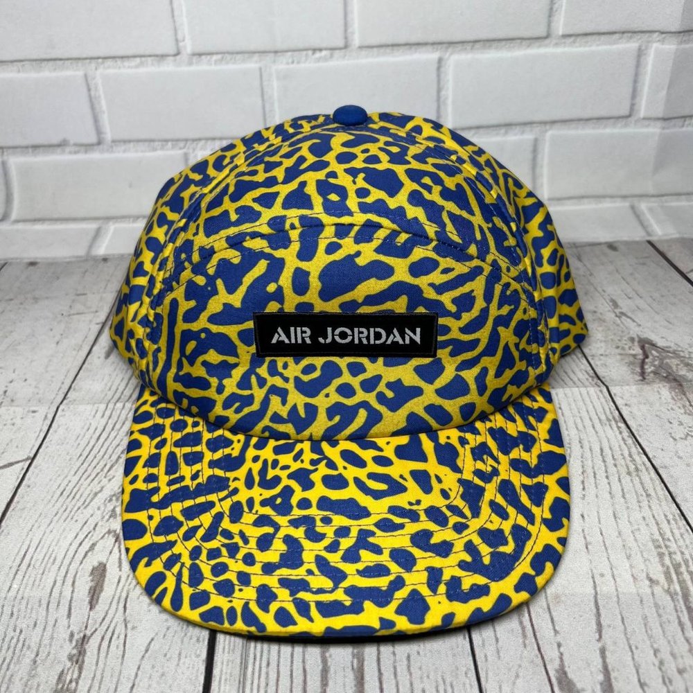 Air Jordan Cement Elephant Jumpman 5‎ Panel Hat Strapback Cap Men Laney